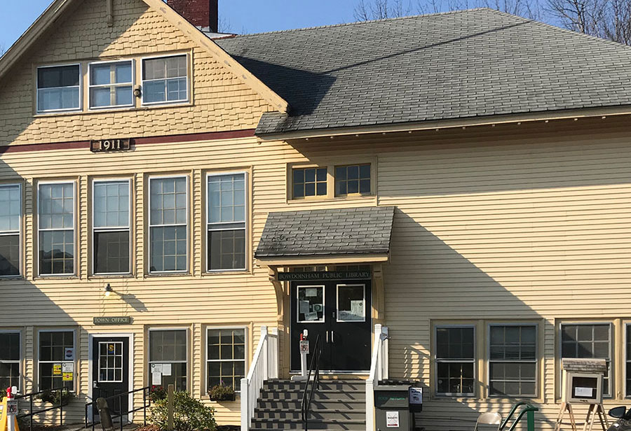 Bowdoinham Public Library entrance